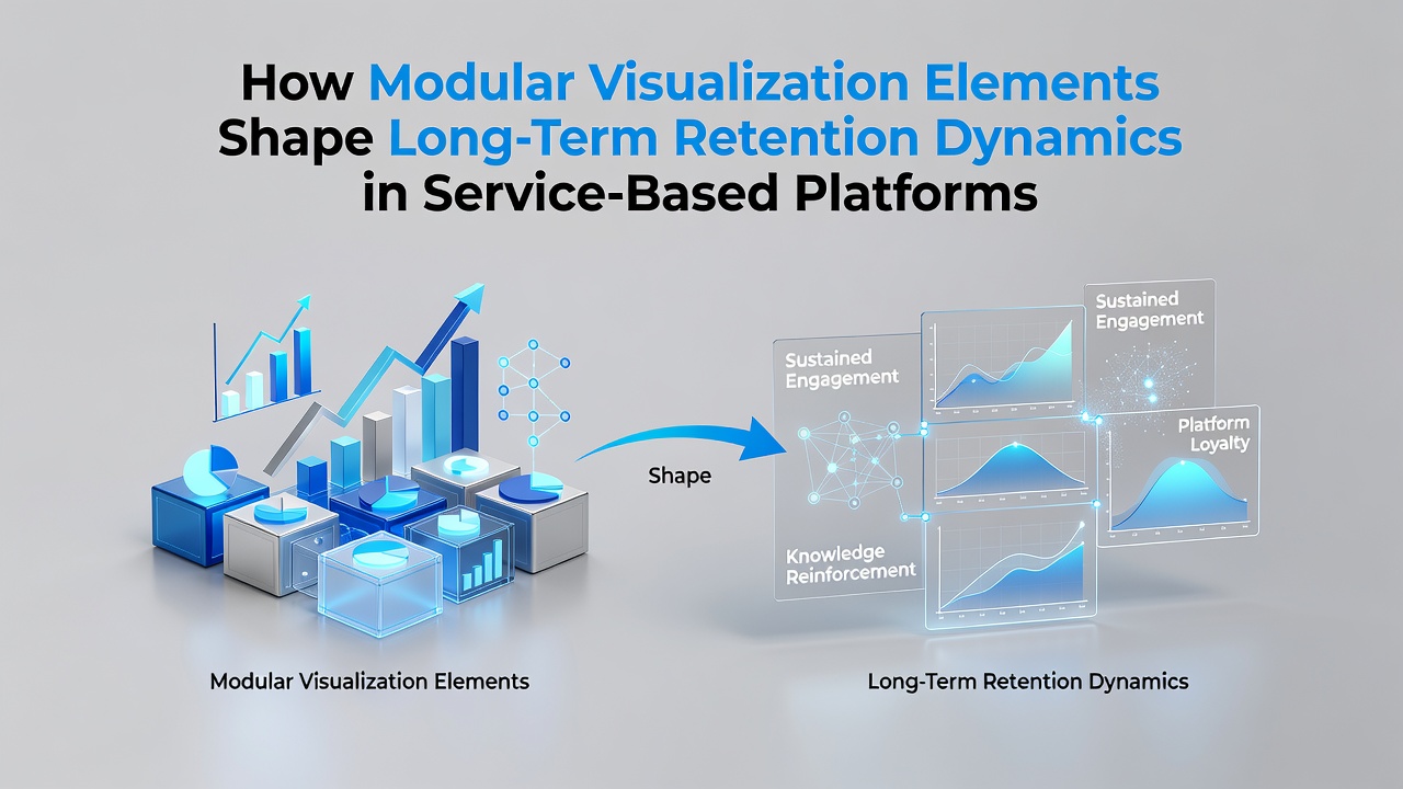 How Modular Visualization Elements Shape Long-Term Retention Dynamics in Service-Based Platforms